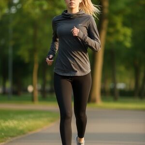 Nike Gray Long Sleeve Hoodie